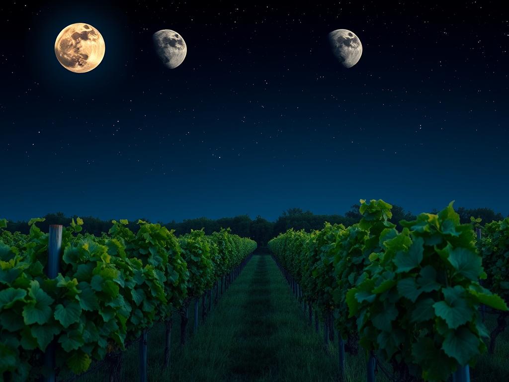 The Influence of the Moon on Wine Production